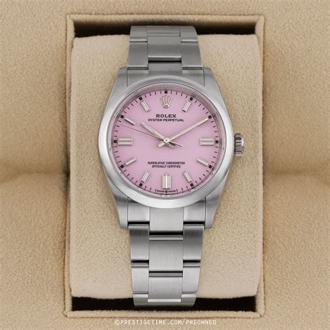 rolex oyster perpetual 36mm pink